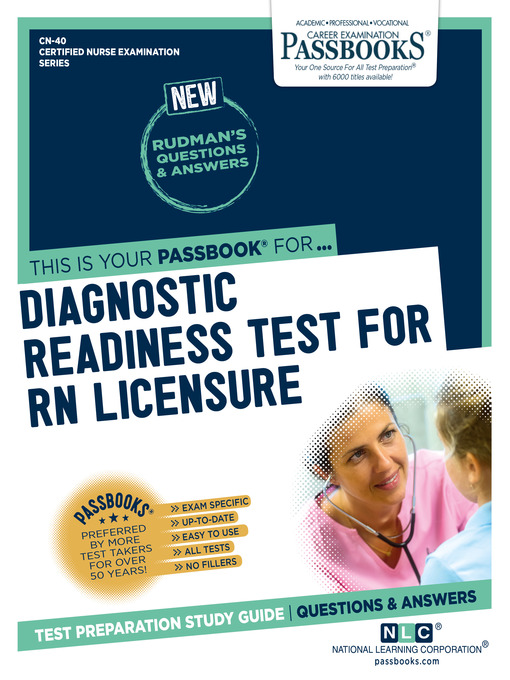 Title details for DIAGNOSTIC READINESS TEST FOR RN LICENSURE by National Learning Corporation - Available